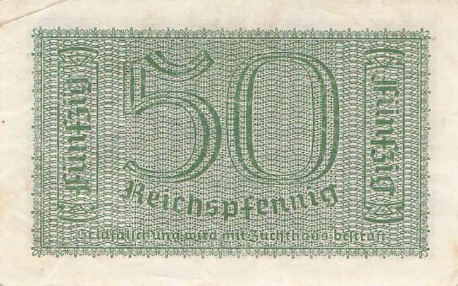50 Pfennig 1939 Serie 128